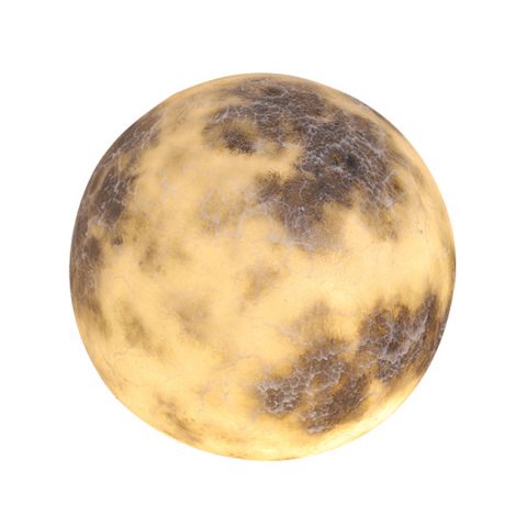 户外陨坑月球灯 直径150cm