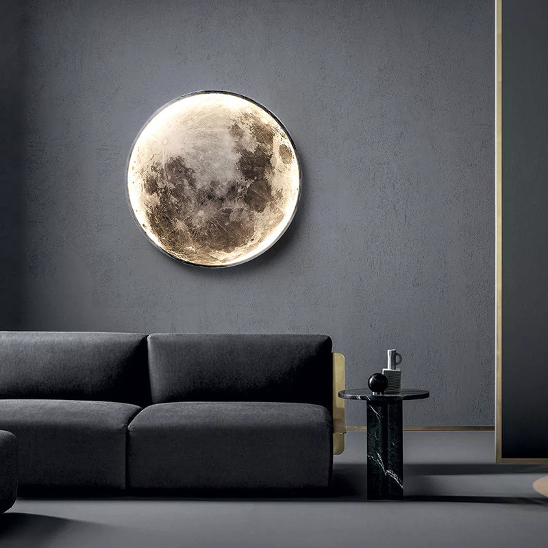 创意月球壁画灯 四个规格可售